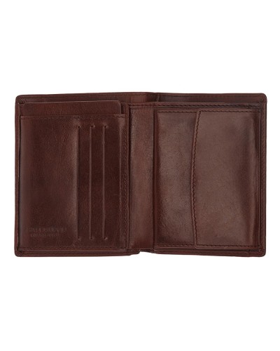 Portafoglio Uomo Trifold con Portamonete Story The Bridge