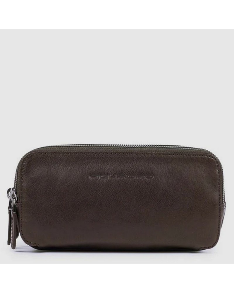 Pochette Uomo a Tre Scomparti Black Square Piquadro