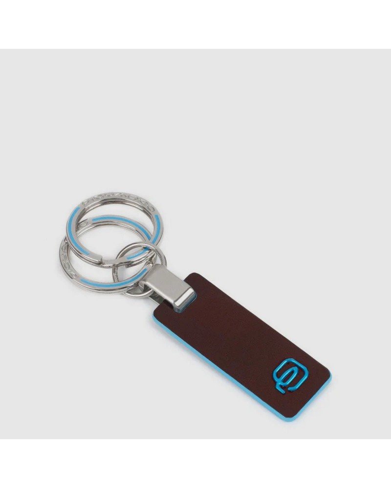 Portachiavi a Due Anelli Blue Square Piquadro