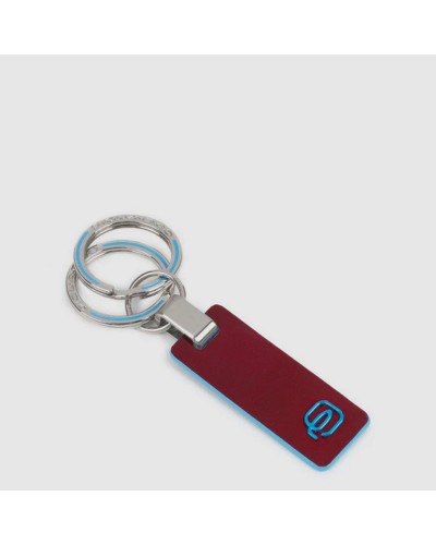 Portachiavi a Due Anelli Blue Square Piquadro