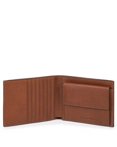 Portafoglio Uomo con Portamonete Black Square Piquadro