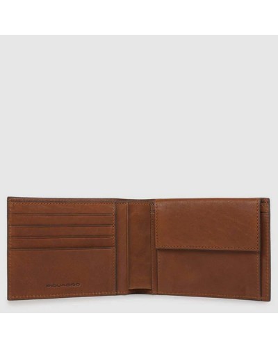Portafoglio Uomo con Portamonete Black Square Piquadro