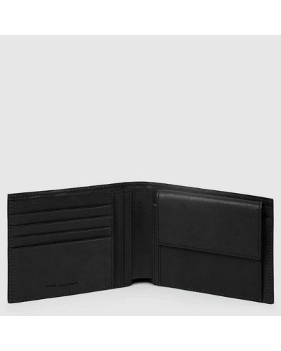 Portafoglio Uomo con Portamonete Black Square Piquadro