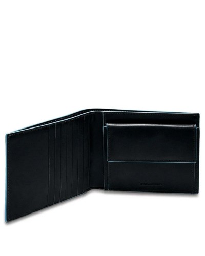 Portafoglio Uomo con Portamonete Blue Square Piquadro