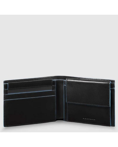 Portafoglio Uomo Mini con Portamonete Blue Square Piquadro