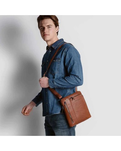 Tracolla Uomo Black Square Piquadro