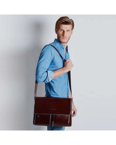 Borsa Messenger Blue Square Piquadro