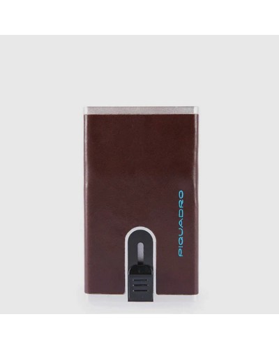 Portacarte Sliding Sistem Blue Square Piquadro