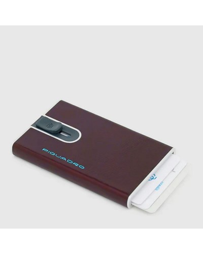 Portacarte Sliding Sistem Blue Square Piquadro