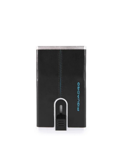 Portacarte Sliding Sistem Blue Square Piquadro