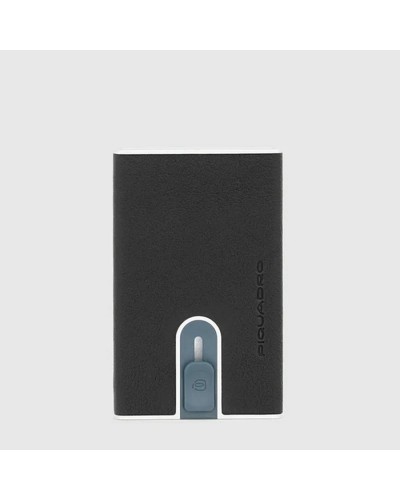 Portacarte Sliding Sistem Black Square Piquadro