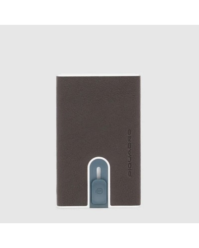 Portacarte Sliding Sistem Black Square Piquadro