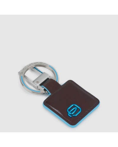 Portachiavi con Moschettone Blue Square Piquadro