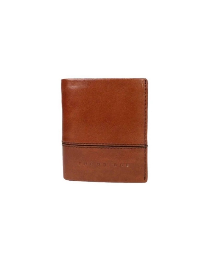 Portafoglio Uomo Verticale Mini Trifold Damiano The Bridge