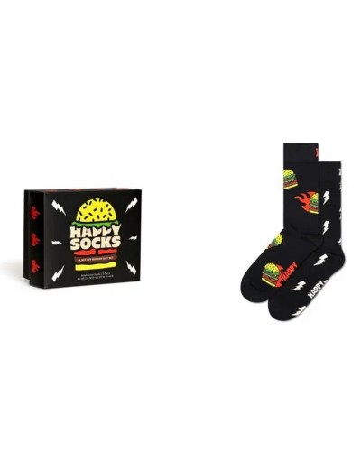 Calzini Blast Off Burger Gift Set 2Pz Happy Socks