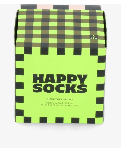 Calzini Check It Out Gift Set 3pz Happy Socks