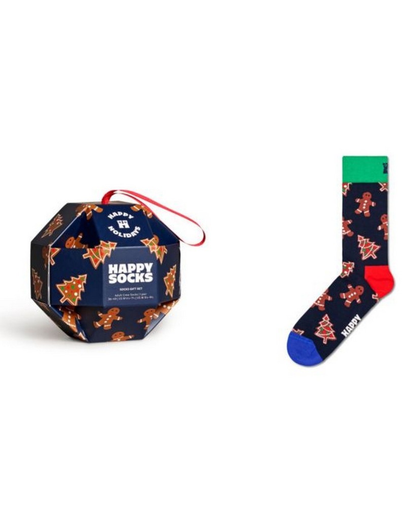 Calzino Gingerbread Cookie Gift Box Happy Socks