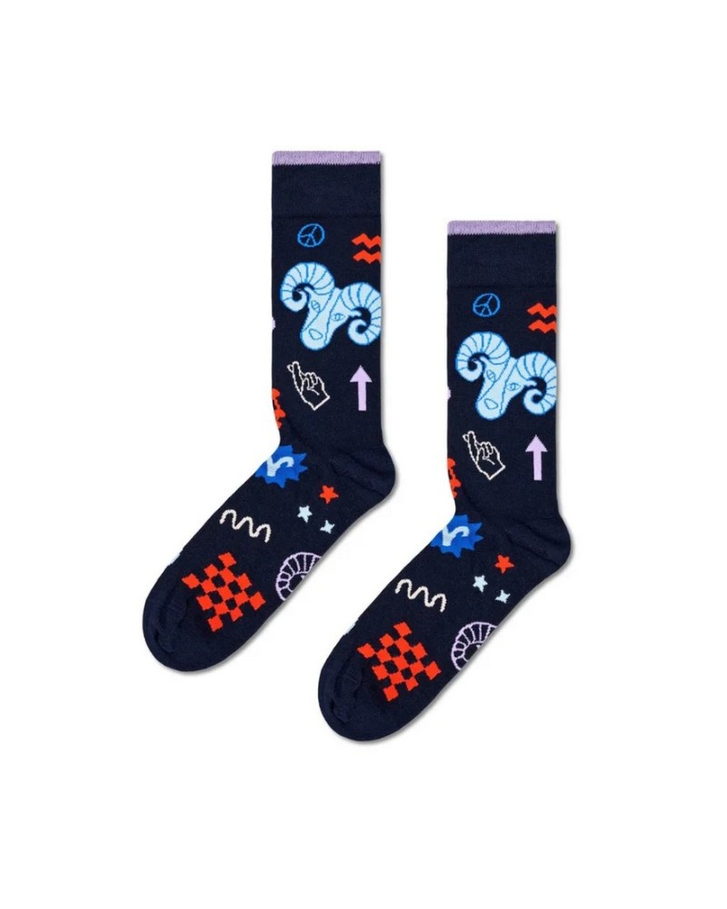 Calzino Zodiac Signs Aries Happy Socks