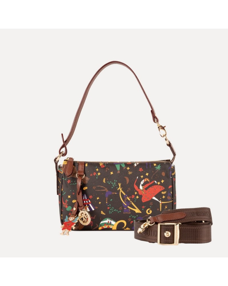 Borsa Sacca con Tracolla Donna Alda Magic Circus Piero Guidi