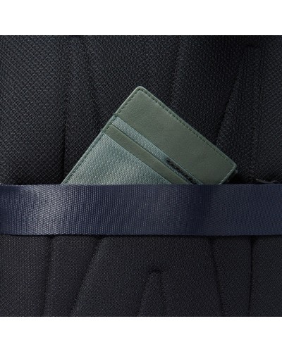 Zaino Uomo da viaggio in tessuto riciclato e pelle porta pc e iPad® a due scomparti Piquadro