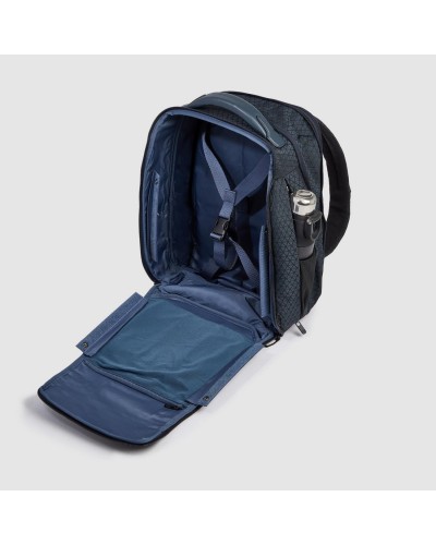 Zaino Uomo da viaggio modulare in tessuto riciclato e pelle porta pc e iPad® Piquadro