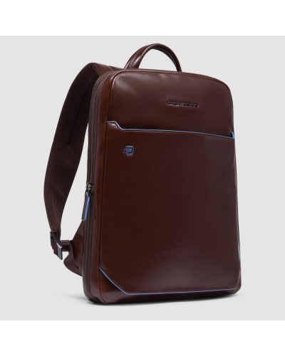 Zaino Uomo in pelle porta PC e porta iPad® con tasca per AirPods®, Piquadro