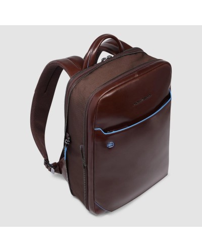 Zaino Uomo in pelle porta PC e porta iPad® con tasca per AirPods®, Piquadro