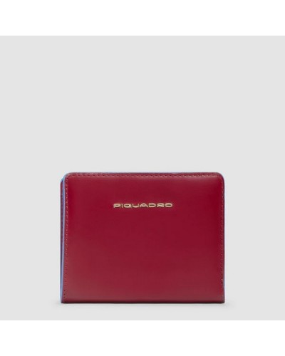 Portafoglio Mini Donna Blu Square Piquadro