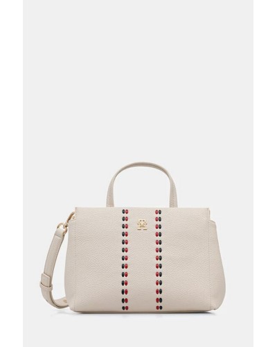 Borsa Donna a Mano con Tracolla TH Timeless Mini Satchel Tommy Hilfiger