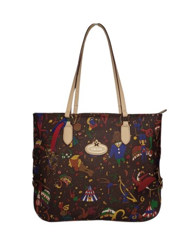 Borsa Shopper Medium Donna Magic Circus Piero Guidi