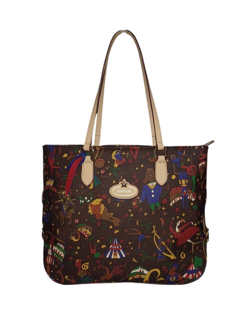 Borsa Shopper Medium Donna Magic Circus Piero Guidi