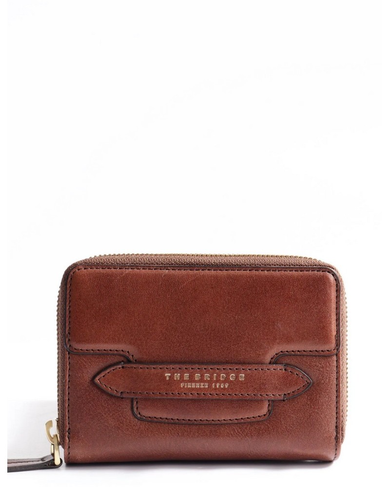 Portafoglio Donna Zip Around Mini Lucrezia The Bridge