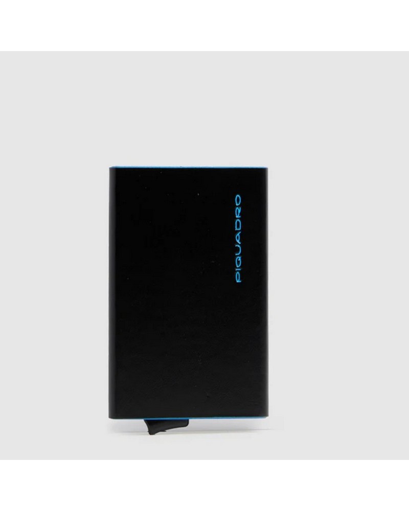 Portacarte Sliding Sistem Blue Square Piquadro