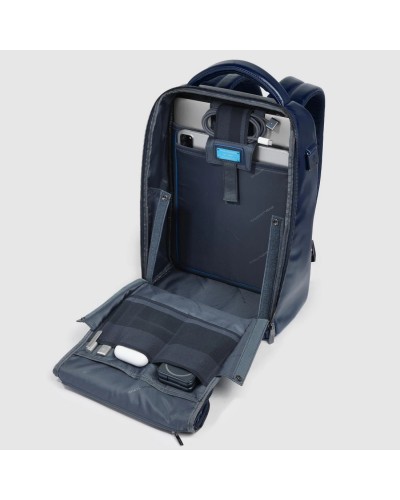 Zaino Uomo Fast-Check Porta PC 14" Blue Square Piquadro