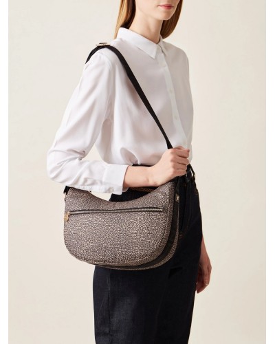 Borsa a Tracolla Donna Luna Bag Small Nylon OP Borbonese