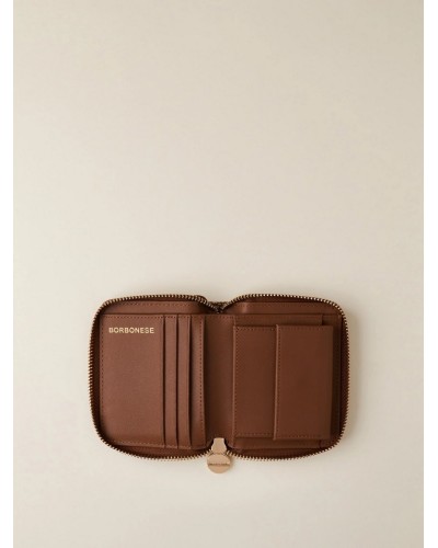 Portafoglio Donna Zip Around Medium Nylon OP Borbonese