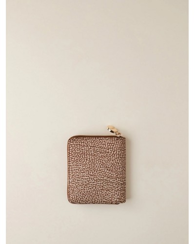 Portafoglio Donna Zip Around Medium Nylon OP Borbonese