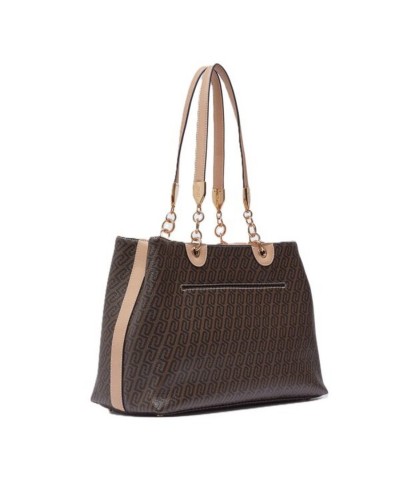 Borsa Shopper con Tracolla Donna Ematite M Liu Jo