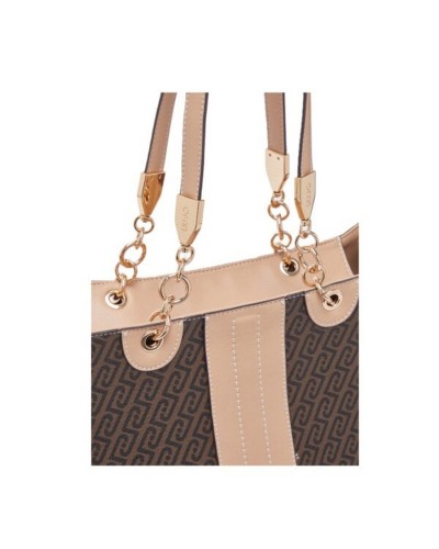 Borsa Shopper con Tracolla Donna Ematite M Liu Jo