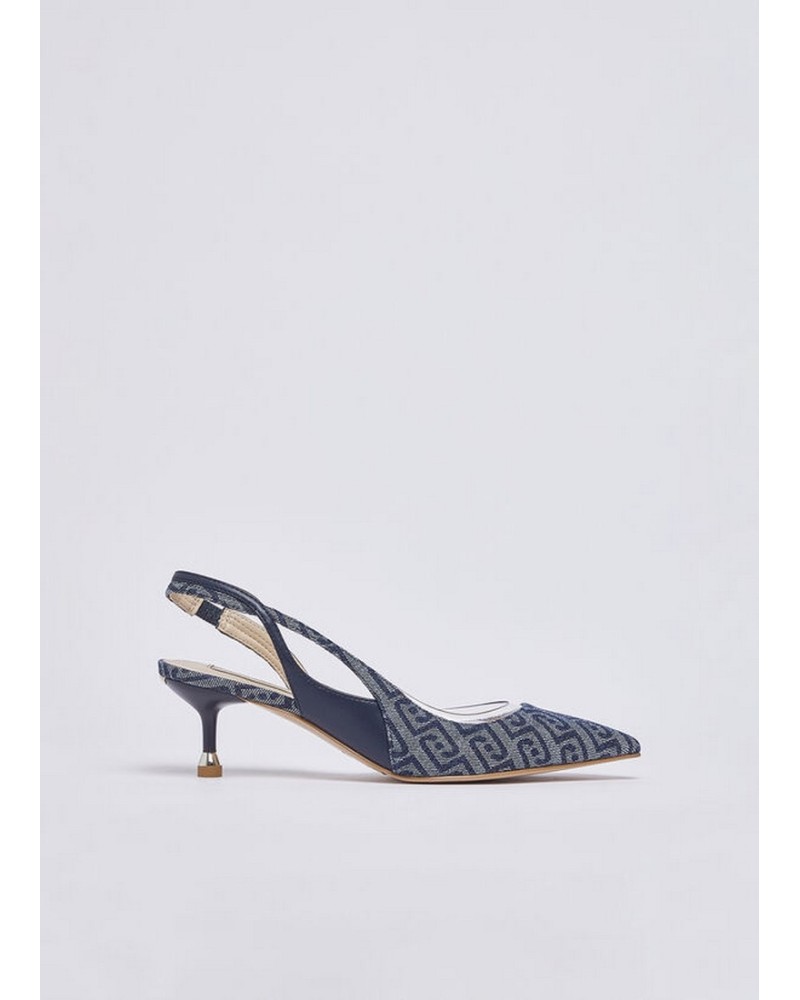 Scarpa Donna Sandalo Sling Back Deva 09 Liu Jo