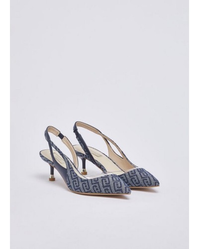 Scarpa Donna Sandalo Sling Back Deva 09 Liu Jo