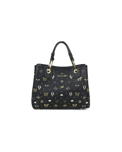 Borsa a Mano con Tracolla e Pochette Removibile Donna Beth Strass Braccialini