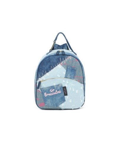 Zaino Donna Amy Jeans Patch Braccialini