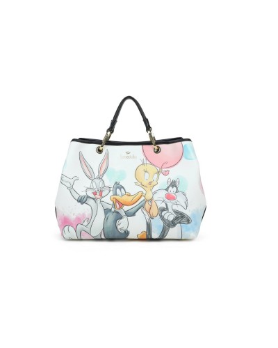 Borsa a Mano con Tracolla Beth Looney Tunes Braccialini