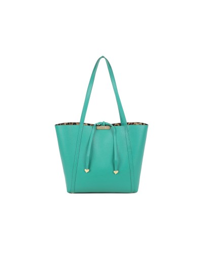 Borsa Shopper Donna Double Braccialini - Smeraldo