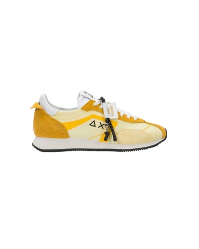 Scarpa Donna Sneakers Easy Runner Woman Sun 68 - 32 Giallo Limone