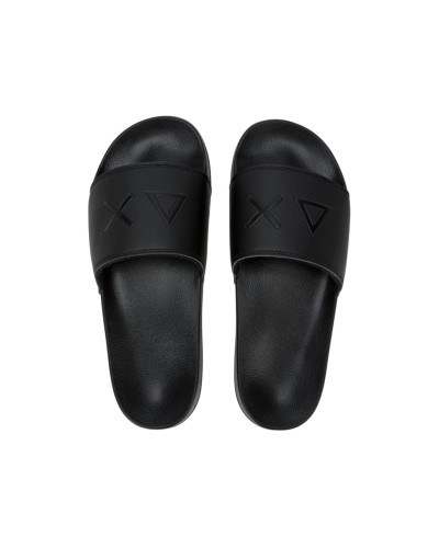 Scarpa Uomo Slippers Logo Sun 68 - 11 Nero