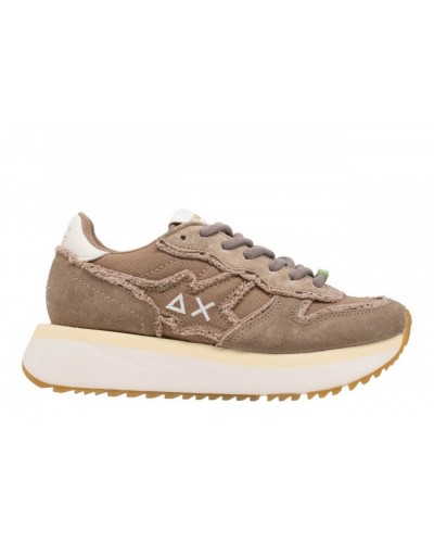 Scarpa Donna Sneakers Big Stargirl Canvas Sun 68 - 98 Stone