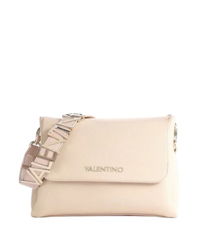 Borsa a Tracolla Donna Alexia Valentino - Ecru