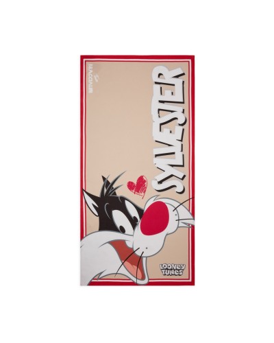 Telo Mare Beach Towel Looney Tunes Braccialini
